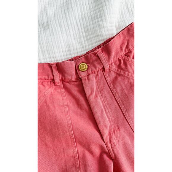 Big Bud Press High Waist Coral Pink Pencil Pants size XS made in LA - Picture 5 of 10